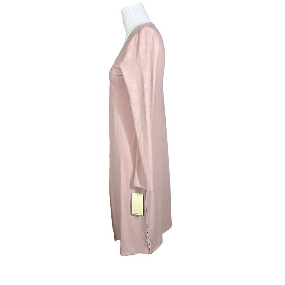 Lightweight Dusty Pink Long Cardigan Boho Layering NWT Women's Size XS - Picture 2 of 12